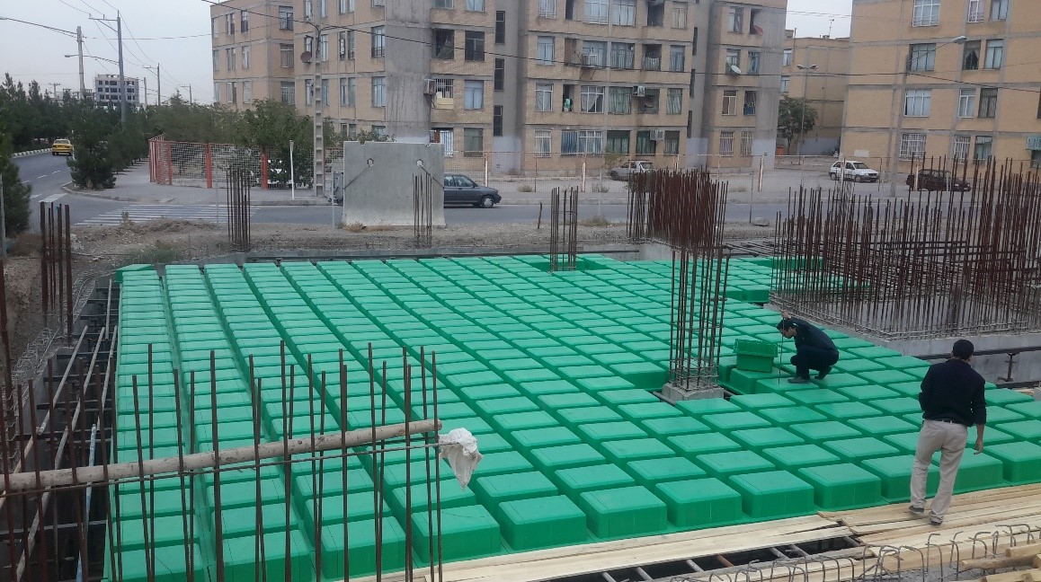 معرفی سیستم سقف وافل "گرین وافل"  Green Waffle