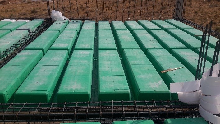 عدم رعایت عرض تیرچه در سقف تیرچه بلوک