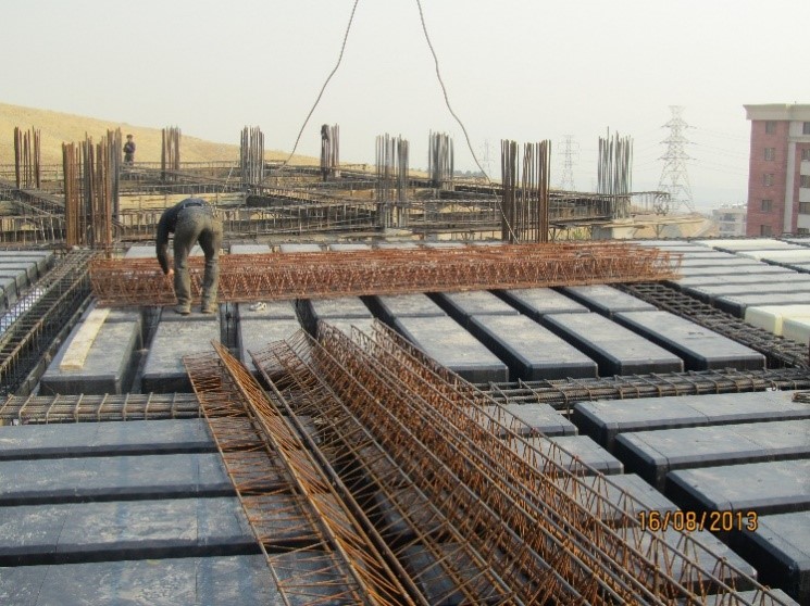 اجرای تیرچه