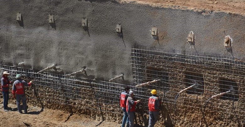 انواع سازه نگهبان و پایدارسازی خاک