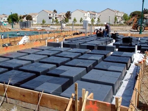 کاربرد قالب وافل در فونداسیون کاربرد قالب وافل در فونداسیون