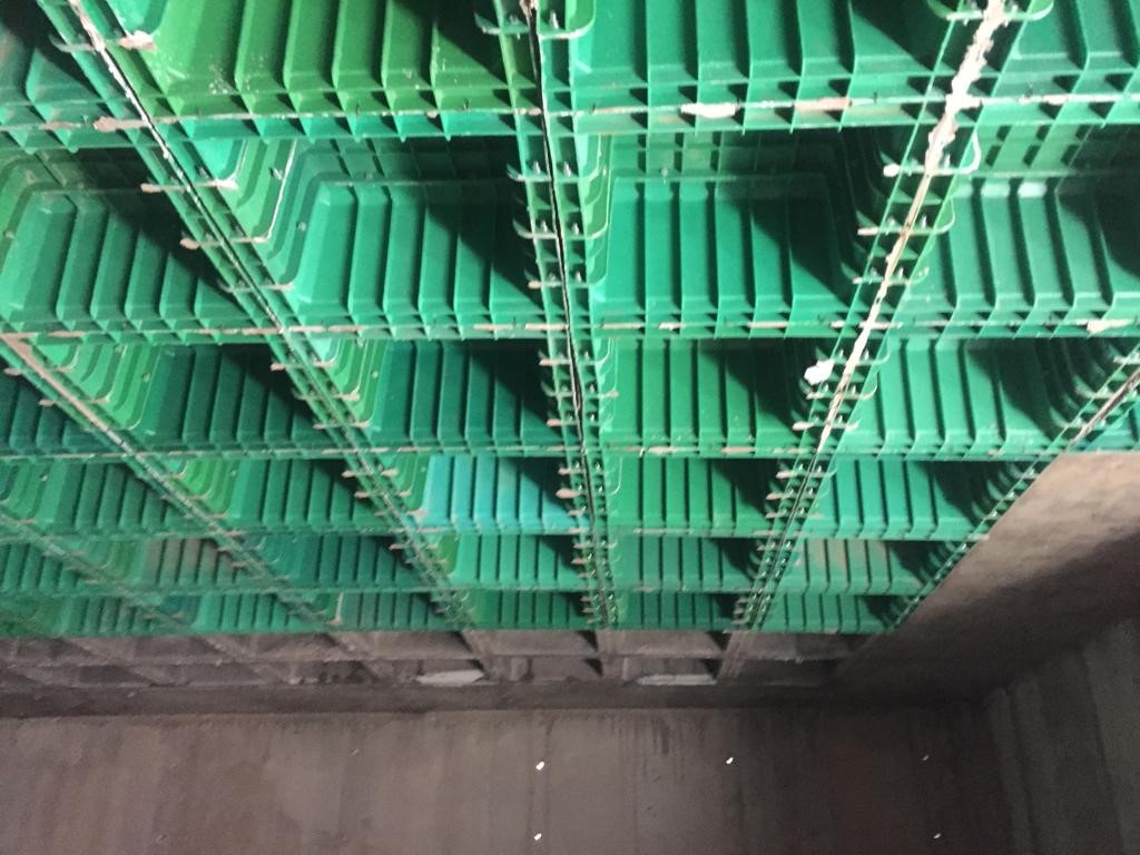 اجرای سازه‌ بتنی و مزیت استفاده از سقف وافل دراسکلت بتنی